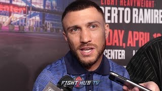 VASYL LOMACHENKO quotGERVONTA DAVIS DOESNT BELIEVE HE CAN WIN THATS WHY HE WONT TAKE FIGHT WITH MEquot [upl. by Ygief]