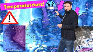 Starker Temperatursturz Wintergewitter und Glätte Wirds wie Dezember 2010 NEIN Schmuddelwetter [upl. by Ym]