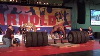 World Record Deadlift 1128 pounds Worlds Strongest man [upl. by Haile]