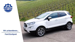 Ford Ecosport im Test I Autotest 2020 I Emil Frey Deutschland [upl. by Yttig]