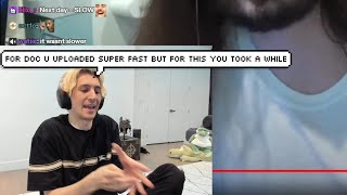 xQc speaks about MoistCritikal taking his Time before Uploading Kris Tyson Pedophilia Video [upl. by Eberly309]