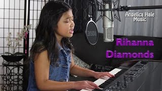 Rihanna  Diamonds Amazing Cover by 9 year old Angelica Hale [upl. by Eelyek]