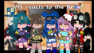 YHS reacts to the Krew  Read description before watching  gachaclub itsfunneh [upl. by Nabalas355]