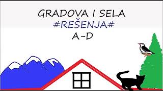 Gradova i sela zanimljiva geografija rešenja [upl. by Eisserc324]