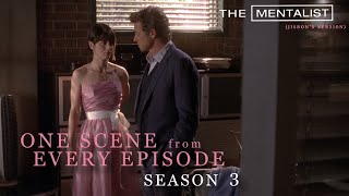 one scene from every episode jisbons version the mentalist season 3 [upl. by Atilal]