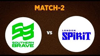 Southern Brave Women vs London Spirit Women Live Streaming Match 2 The Hundred Womens  Live Cricket [upl. by Trebliw]