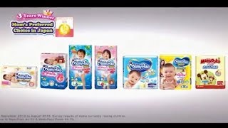 Diaper for kids MamyPoko Рекламные ролики компании Unicharm [upl. by Bobbie435]