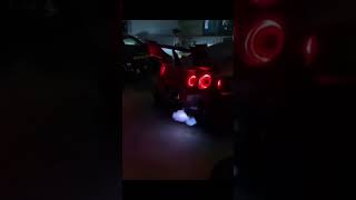 Insane GTR flames 🔥🔥🤯 nissangtr shorts [upl. by Durkin]