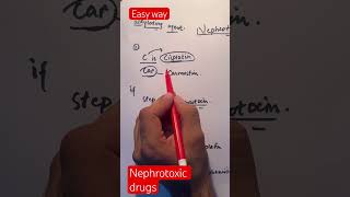 NephrotoxicNEPHROTOXICITYHIDNI pharmacologyDRUGS pharmacology [upl. by Lytsirhc127]