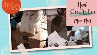 HAUL CraftelierEs l Mon Noël l Black Friday l Scrapbooking [upl. by Oicaroh490]