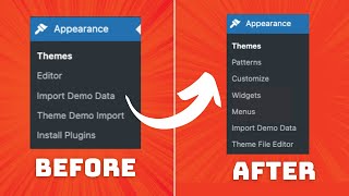 Wordpress Menu Widget Not Showing Under Appearance [upl. by Winsor]
