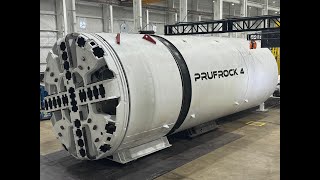 Inside The Boring Company Prufrock 4 [upl. by Ardnuaed]