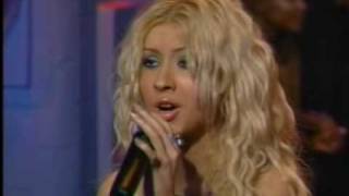 Christina Aguilera Reflection Live MuchMusic [upl. by Nosnhoj]