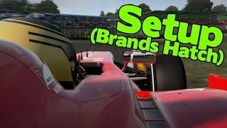 F1 2013  Brands Hatch hotlap  setup WORLD RECORD [upl. by Rieth]