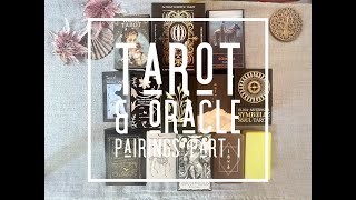 Tarot and Oracle pairings 1 [upl. by Ardeid542]