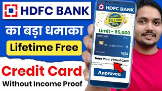 HDFC Lifetime Free Credit Card Apply Online 2024  Hdfc Lifetime Free Credit Card  Hdfc Credit Card [upl. by Aidam300]