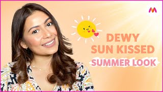 How to do Dewy SunKissed Summer Look ft ritusingh27 Skin Prep amp Makeup Tips for Summer Myntra [upl. by Ponce]