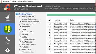 How To Clean Your Registry With CCleaner [upl. by Anillehs]