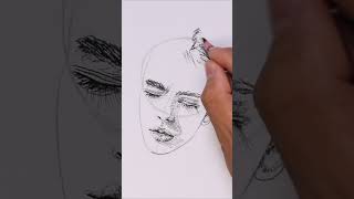 LeathershopbyYangLoomis Method Realistic Girls Portrait Drawing Tutorial [upl. by Ahsiniuq]