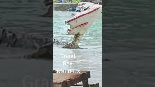 Grand baie Mauritius Cyclone Belal cyclonebelal mauritius [upl. by Batchelor933]