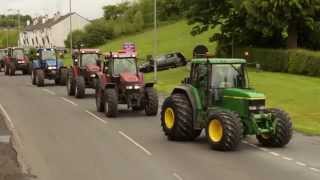 Newtownbutler Tractor Run 2014 Full [upl. by Jenn]