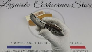 Laguiole Corkscrew Wenge By Laguiole en Aubrac [upl. by Weissmann403]