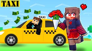 I BECAME the Richest TAXI DRIVER in Minecraft [upl. by Nisse]