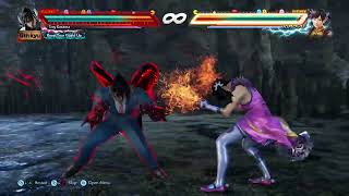 Tekken 7 Devil Jin VS Ling Xiaoyu 2 [upl. by Jemena225]