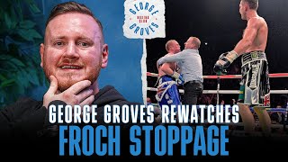 George Groves Rewatches Controversial Carl Froch Stoppage  GGBC [upl. by Rois946]