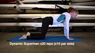 Dynamic Core for Rowers  Core 20 Session [upl. by Odraccir655]