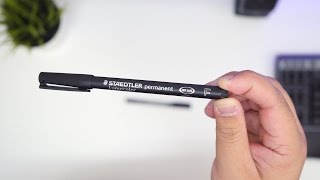 Best SoundLighting Tech Marker  Staedtler Lumocolor Marker Fine 3189 06mm  Quick Look [upl. by Dihahs]