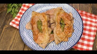 Saltimbocca alla romana la ricetta per farli in modo perfetto [upl. by Euqinorev987]