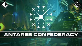 Part Four  Antares Confederacy  Stellaris Invicta Season 2 [upl. by Goodson]