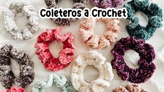 Como tejer COLETEROS a CROCHET en 5 minutos  Tutorial  Daniis Ways [upl. by Anas789]