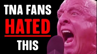 10 Moments That Made TNA Fans Quit Watching FOREVER [upl. by Guthrie]