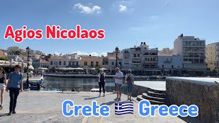 GREECE 🇬🇷 Crete  Agios Nikolaos [upl. by Sil922]