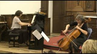 Mel Bonis  Sonate pour violoncelle et piano op67  Second mouvement [upl. by Raye]