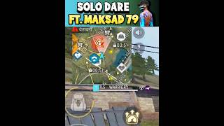 SOLO DARE 😂 BHAGAM BHAAG shorts freefire funny [upl. by Lionello]