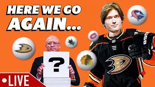 LIVE from the Anaheim Ducks Official NHL Draft Lottery Party 2024 [upl. by Ardnekat]