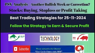 PSX analysis Investment stocks Stoploss Value buying Best trading strategies [upl. by Niajneb]