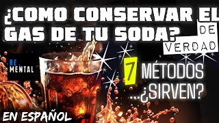 ¿Cómo evitar que el refresco pierda el gas  7 reviews de inventos para soda explicados  remental [upl. by Staten]