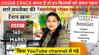 DSSSB BEST BOOKS📚Yt Channel📺FOR PYQ amp PRACTICE dsssb dsssbnotice bestbooks dsssbnews ctet [upl. by Nagey]