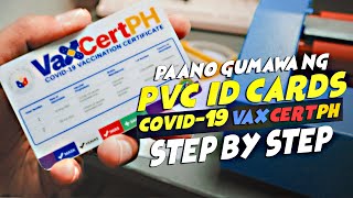 PVC ID Printing Tutorial  How To Make PVC ID Cards  STEP BY STEP Tagalog Tutorial [upl. by Eiramyma]