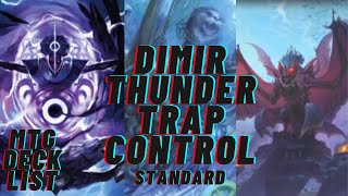 Making One Card Turn into Four Cards Standard Dimir Thundertrap Control MTG Arena [upl. by Rodl]