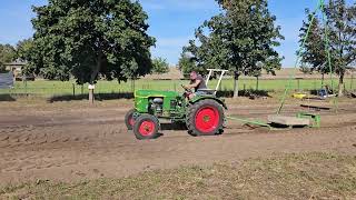 Deutz D25 beim Ackerpulling in Niederau [upl. by Ijneb]