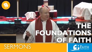 The Foundations of Faith  Sermon October 27 2024 Faith Lutheran Church [upl. by Anneyehc]