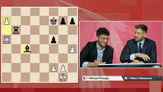 Firouzja Hikaru Got Too Excited with his French  D2 STLRapidBlitz [upl. by Mat]