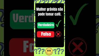 Verdadeiro ou falso quiz quizcuriosidades gravidez [upl. by Shoshanna]