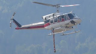 Bell 212 Helicopter Takeoff [upl. by Ydnik]