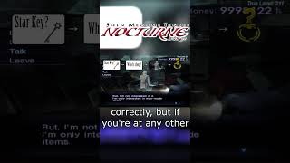 SMT Nocturne Dummy Shop Glitch smtnocturne glitch gaming shinmegamitensei [upl. by Wheelwright]